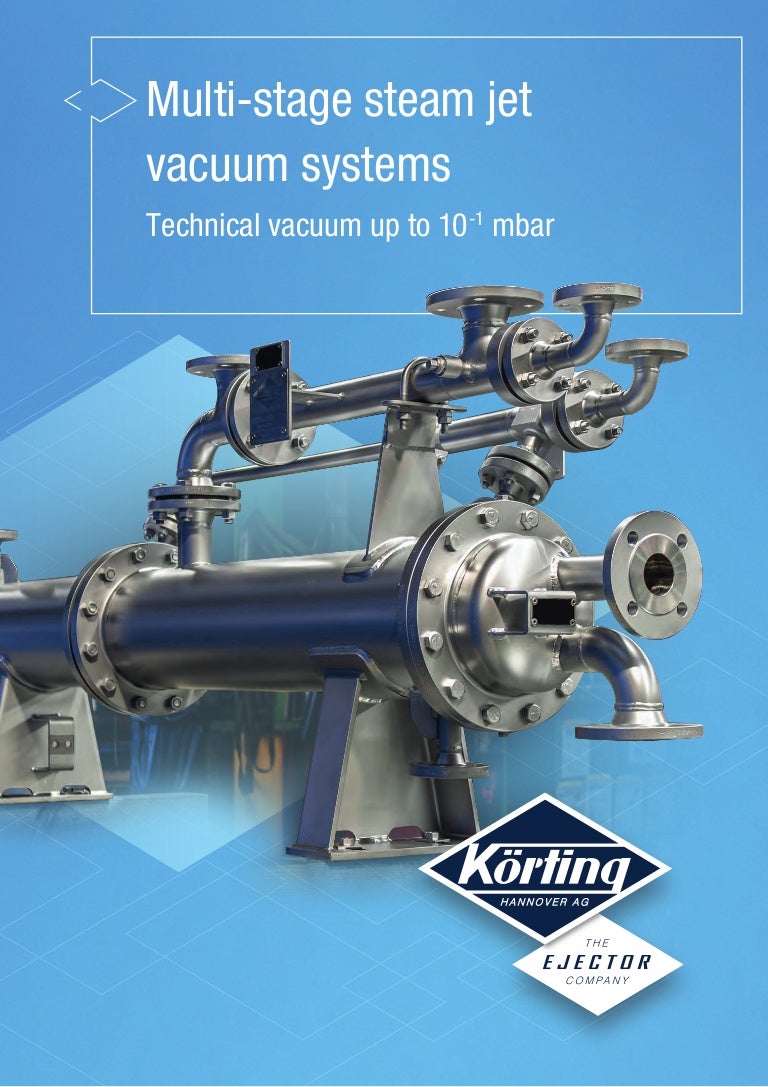 Multi Stage Steam Jet Vacuum Systems