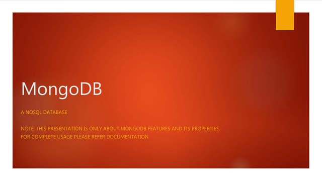 MongoDB