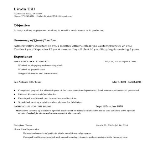 resume2015 | RTF
