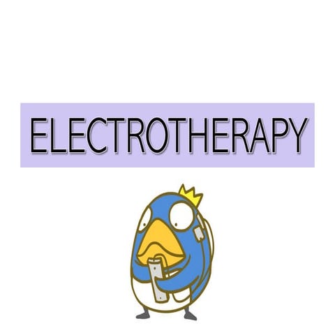 Electrotherapy class lecture for students