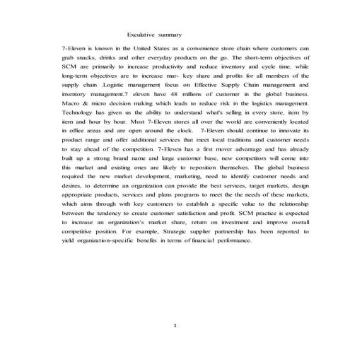 7 eleven(CASE STUDY MARKETING)