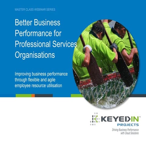 Improving business performance through flexible and agile employee resource u...