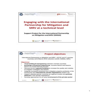 Engaging with the International Par...