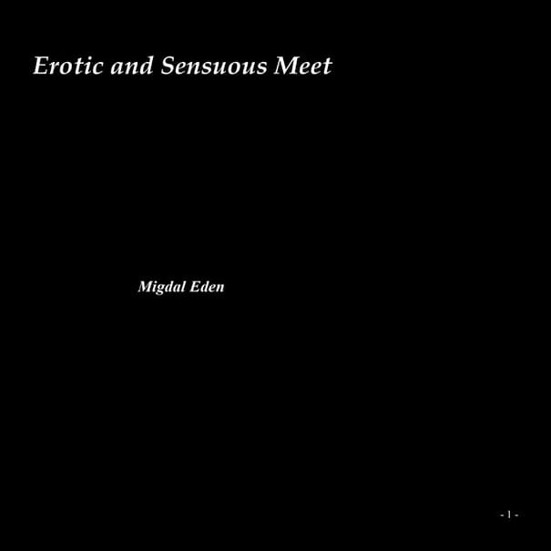 Erotic and Sensuous meet