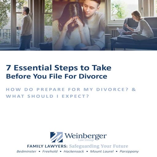7 Essential Steps to Take Before Filing for Divorce