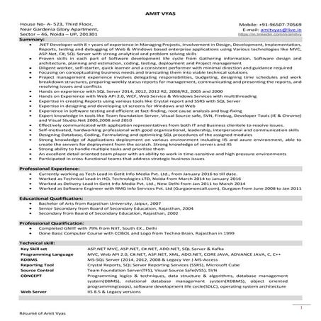 Resume for AskMe