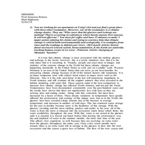 exam 1 graded conservation med