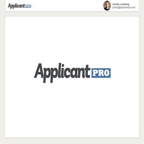 ApplicantPro ATS Overview