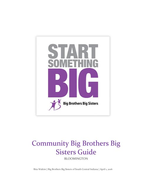 BBBS Bloomington Community Guide