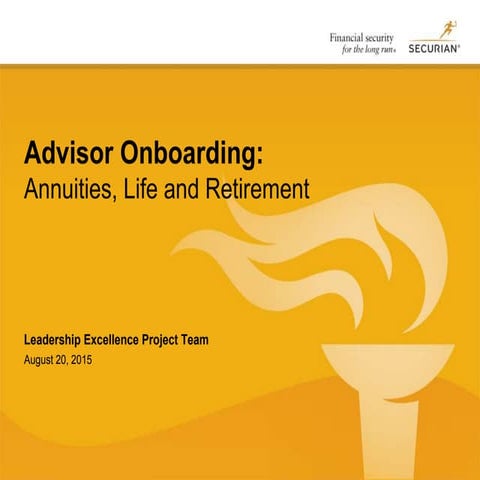 Advisor Onboarding