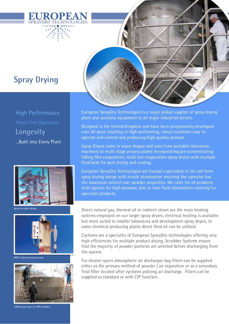 Spray Dryers
