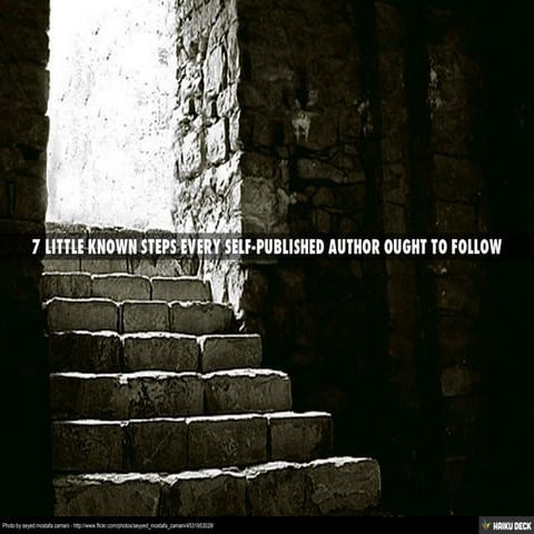 7 Facts Every Author Ought To Know