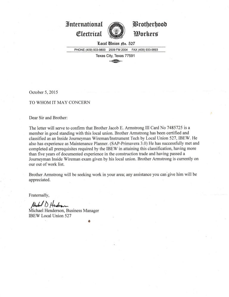 IBEW Travel