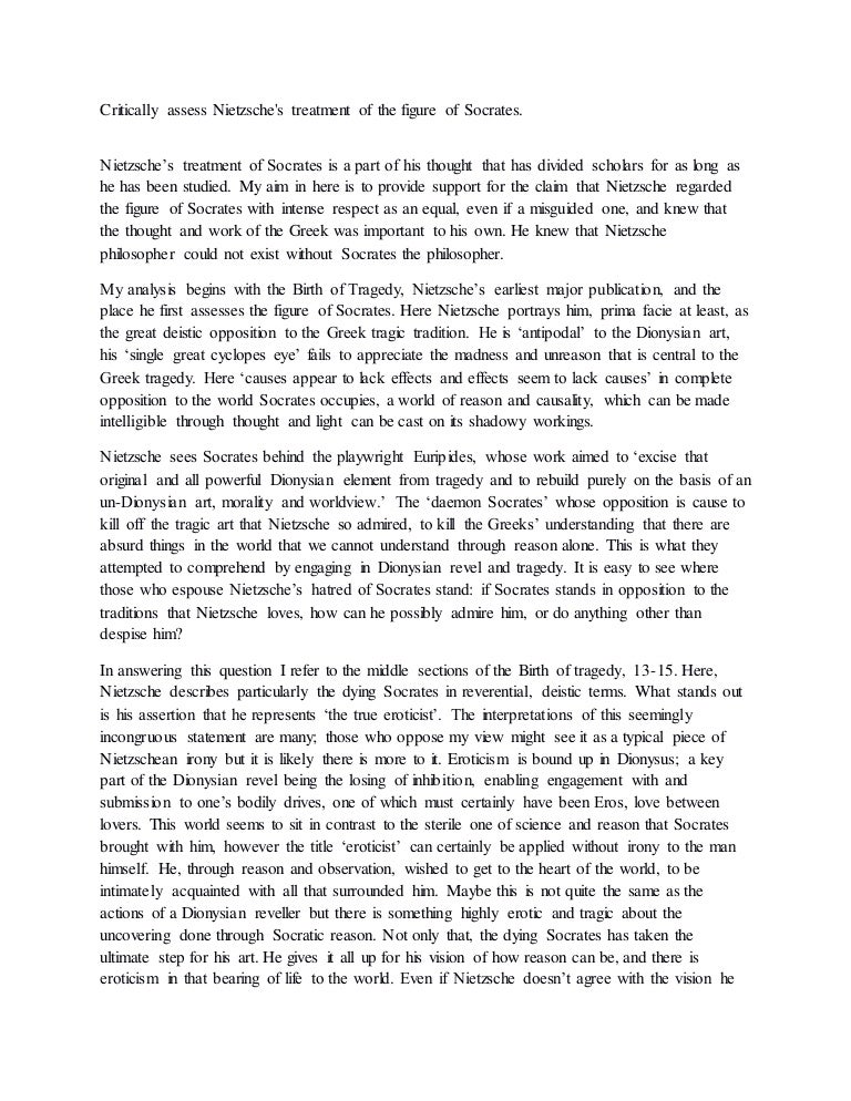 Nietzsche first essay picture