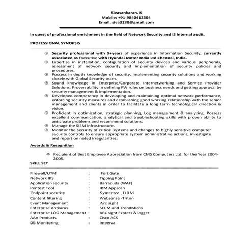 Sivasankaran_9yrs_Information_security V1
