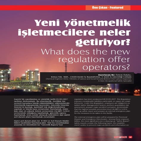 Özlem ÖZKILIÇ - SEVESO DIREKTIFI MAKALE