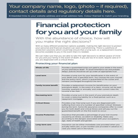 7 Financial Protection