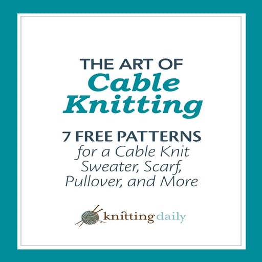 7 free cable knitting patterns | PDF
