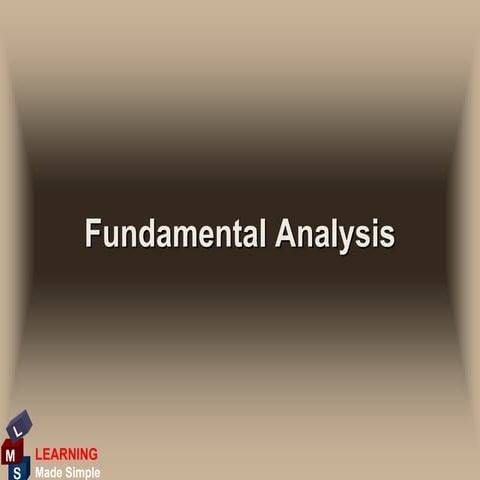 Fundamental Analysis
