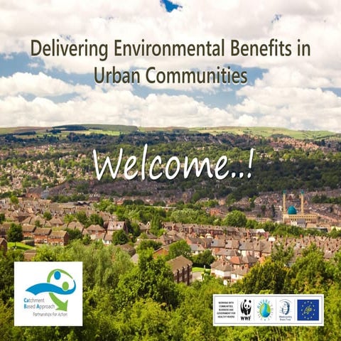 Urban Environmental Benefits Conference Oct 2015 Pitches