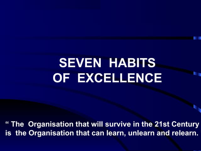 The 7 habits of highly effective teens | PPTX | Parenting Teens | Parenting