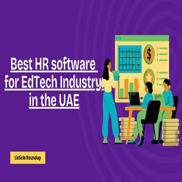 7 Best HR Software for EdTech Industry in the UAE | PDF