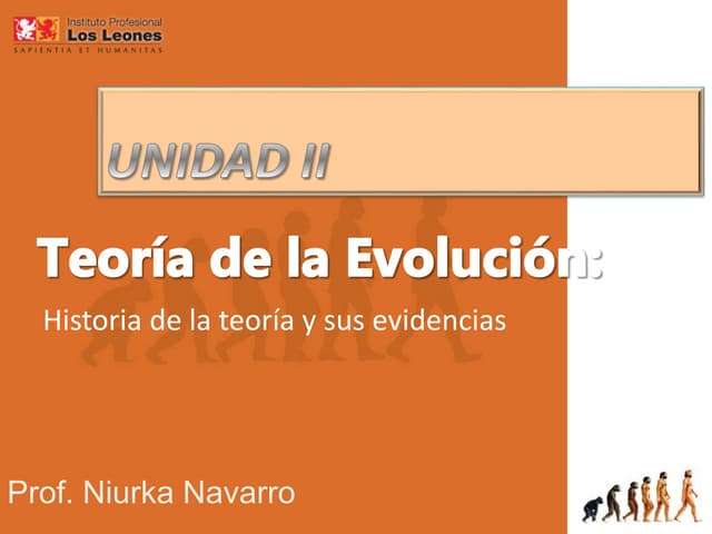 7 ii teorias evolucion