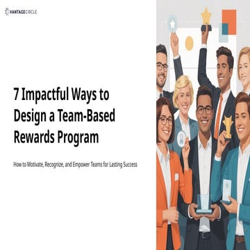 7 Impactful Ways to Design a Team Based Rewards Program