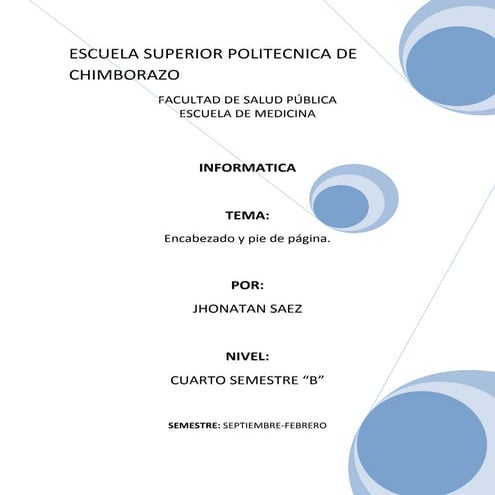 7 informatica; piedepagina