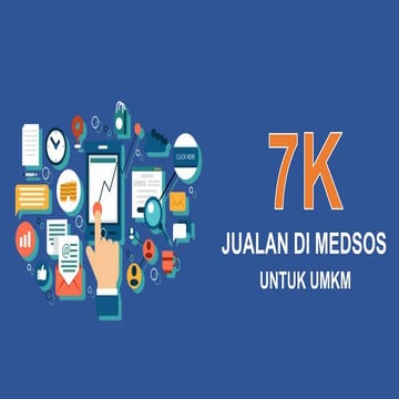 7K Jualan di Medsos untuk UMKM