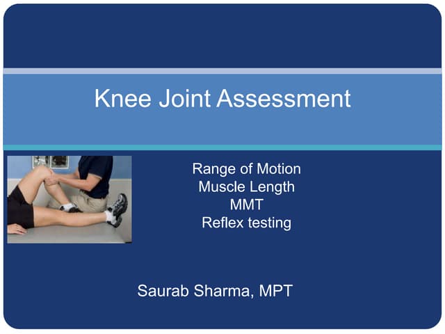 7 knee assessment examination