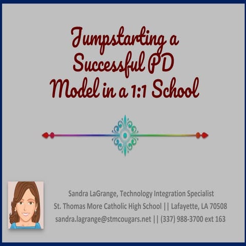 2018 Education Ambassador Program: St. Thomas More Catholic High School 