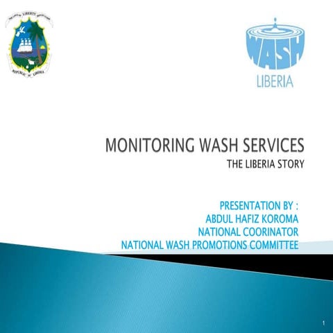 Monitoring WASH services the Liberia story