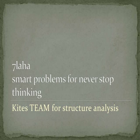 7laha in equilibruim