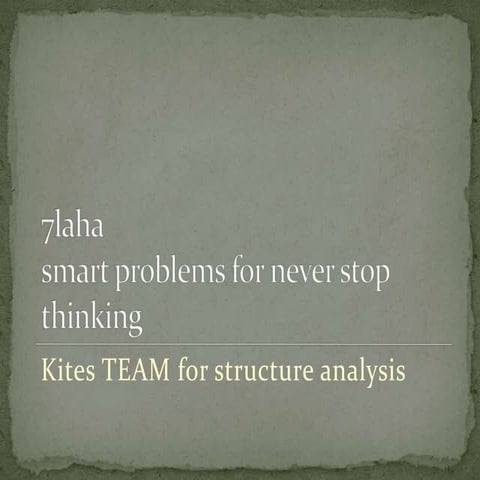 7laha in equilibruim 2