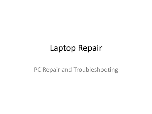7 laptop repair