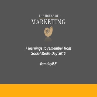 7 learnings to remember from Social...