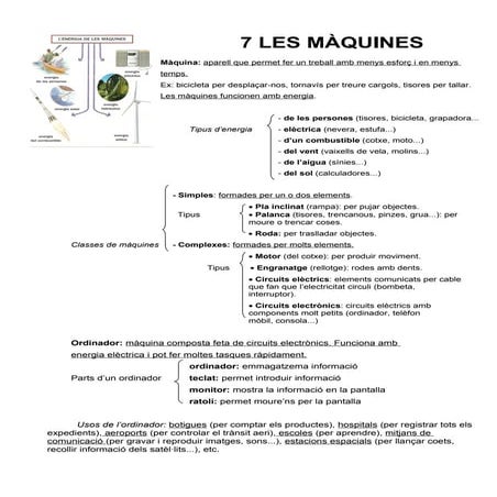 7 les màquines