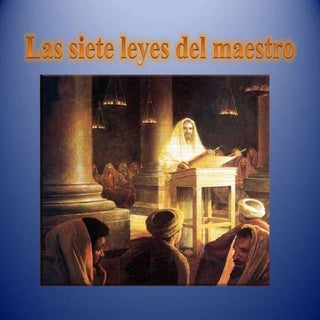 7 leyes del maestro en pp