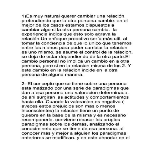7 leyes para mejorar las relaciones.