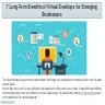 7 Long Term Benefits of Virtual Desktops for Emerging Businesses