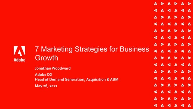 7 Marketing Strategies for Business Growth