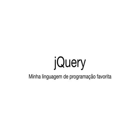 7Masters jQuery - Eventos em jQuery, com Felquis Gimenes