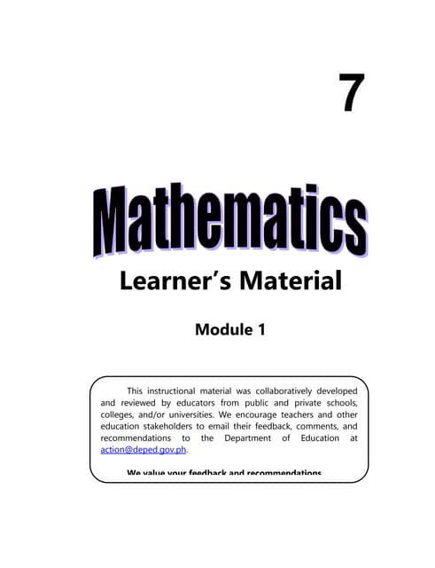 7 math lm mod1