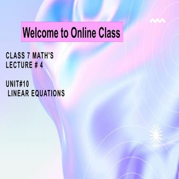 7 Maths Lec 4.pptx maths lecture 4 mathematics | PPTX