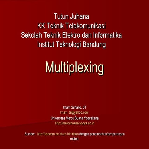 7 multiplexing