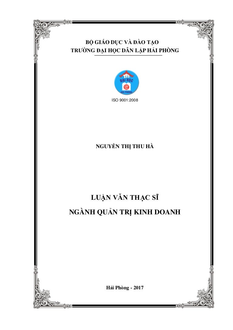 Baài Luận Môn Giám Sát Quản Lý Khách Sạn