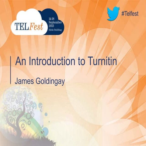 Introduction to Turnitin  