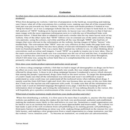 7 piont evaluation for website