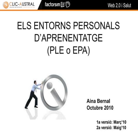 Entorns personals d'aprenentatge (PLE)